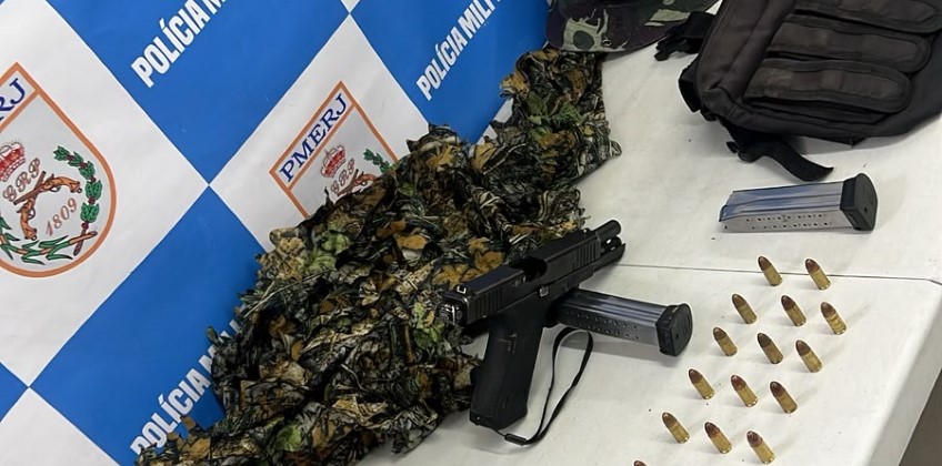Polícia Militar detém suspeito de recrutar criminosos envolvidos na invasão da Vila Brasília, em Volta Redonda